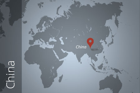 Mapa de Chile - China