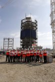 Importante Avance en la Construcción de Planta de Molibdeno de Codelco en Mejillones Importante Avance en la Construcción de Planta de Molibdeno de Codelco en Mejillones
