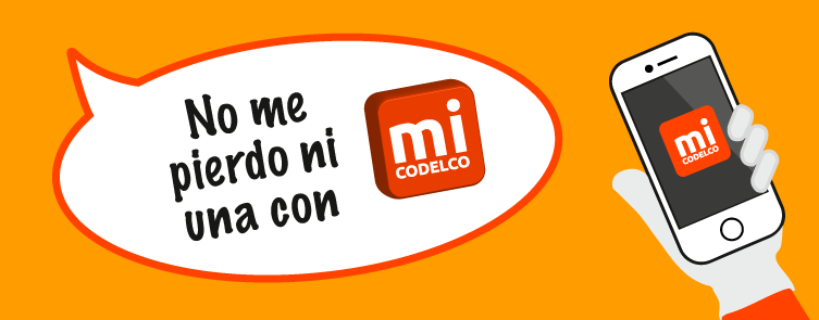 Nueva App “Mi Codelco” ¡descárgala Ya! Nueva App “Mi Codelco” ¡descárgala Ya!