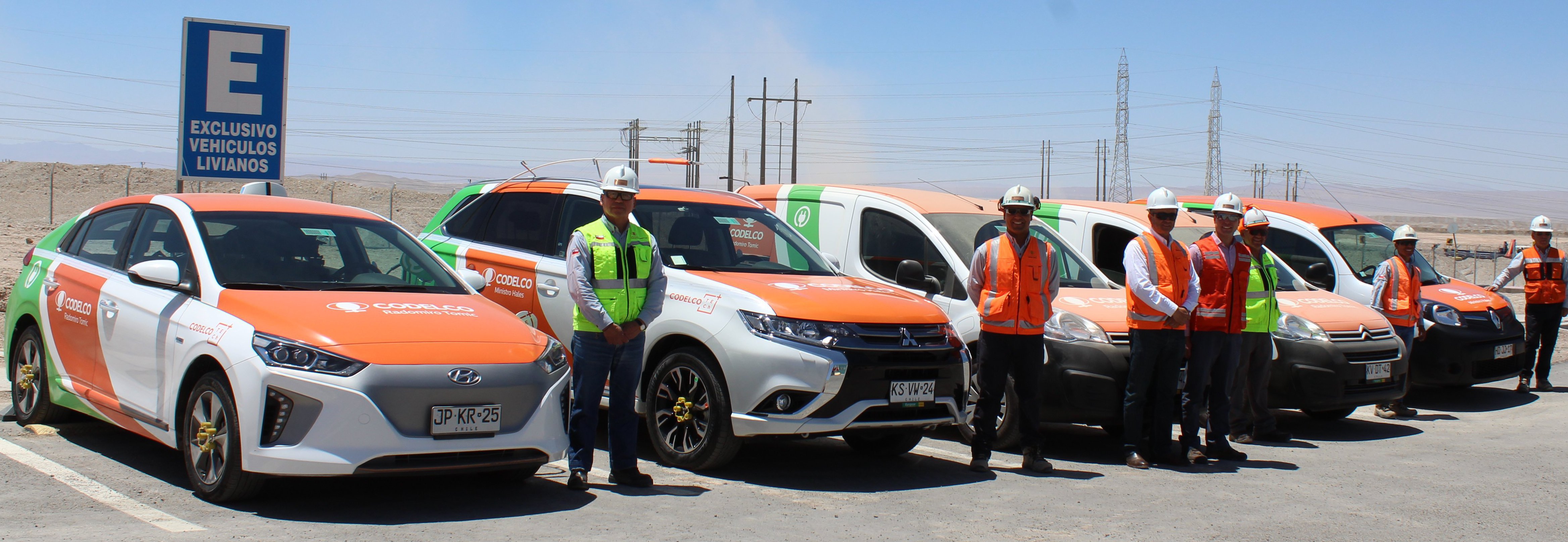 Primer piloto de electromovilidad de Codelco