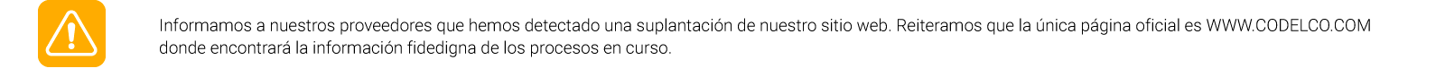 Alerta proveedores Alerta proveedores