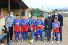 Club deportivo Valle Alegre mejora su plan preventivo contra el Covid-19 gracias al aporte de Codelco Ventanas