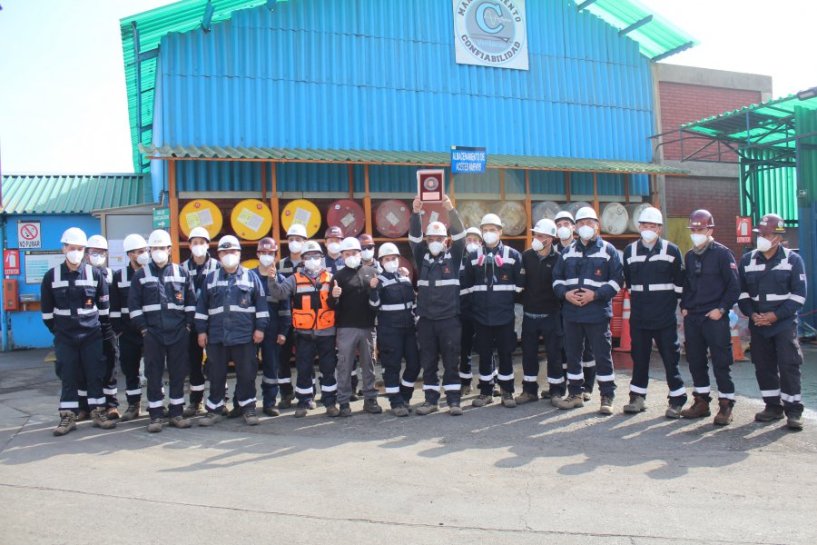 Codelco División Ventanas conmemora el día del trabajador y trabajadora de la minería