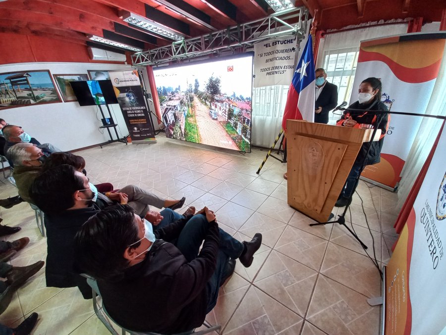 Codelco Ventanas contribuye a la seguridad de vecinos de Loncura (Quintero) con nuevo sistema de televigilancia