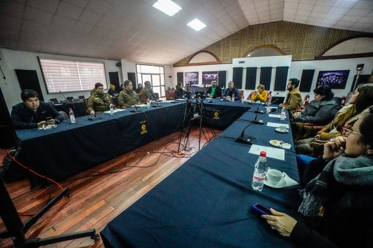 Codelco Ventanas expuso proyecto de ampliación de la red de televigilancia al Consejo de Seguridad Pública de Quintero
