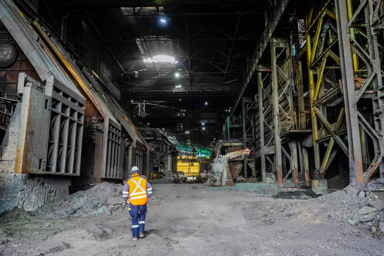 Un 60% de avance registran las obras de limpieza y mantenimiento del Cierre Temporal de Fundición Ventanas