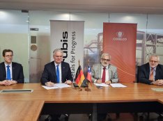 Codelco y Aurubis firman acuerdo para impulsar la innovación y sustentabilidad en la industria del cobre