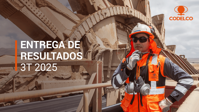 Codelco alcanzó 937 mil toneladas de producción propia y US$ 4.159 millones de Ebitda al tercer trimestre