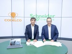 Codelco y Schneider Electric sellan acuerdo para impulsar la digitalización y eficiencia energética en minería