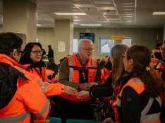 Codelco recibe a la Contralora General de la República en División Andina para conocer en terreno el plan minero conjunto con Anglo American