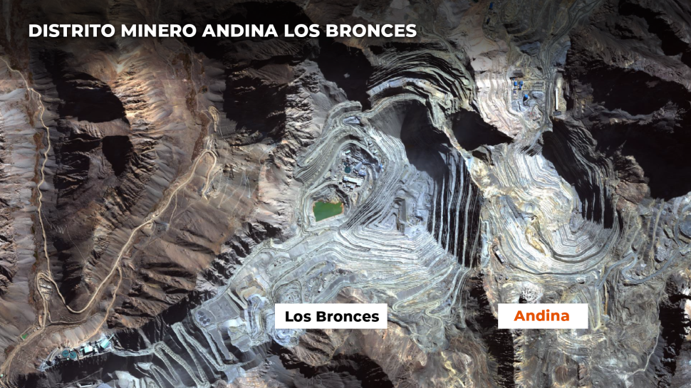 Anglo American y Codelco completan acuerdo Andina–Los Bronces y allanan el camino para sumar 2,7 millones de toneladas de cobre adicionales