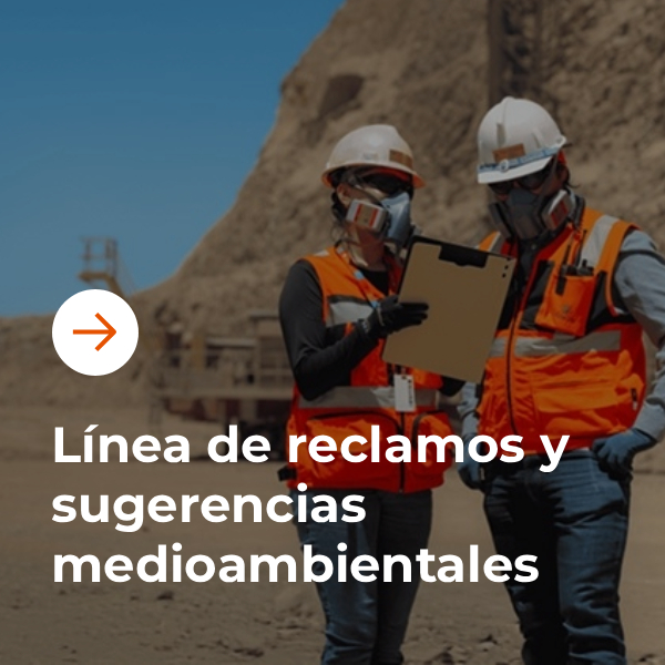Línea de reclamos y sugerencias medioambientales