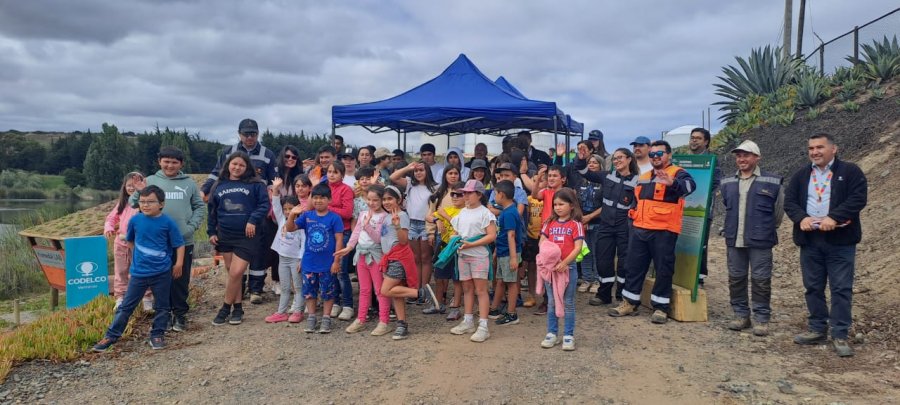 Con inauguración de mirador educativo, Codelco Ventanas celebra Día Internacional de los Humedales